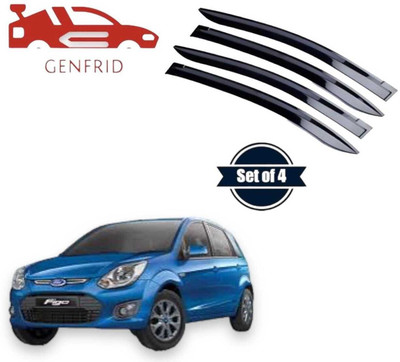 GENFRID For Non-convertibles Front Wind Deflector(Tinted Ford Figo)