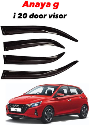 ANAYA G For Non-convertibles Front Wind Deflector(Tinted Hyundai i20)