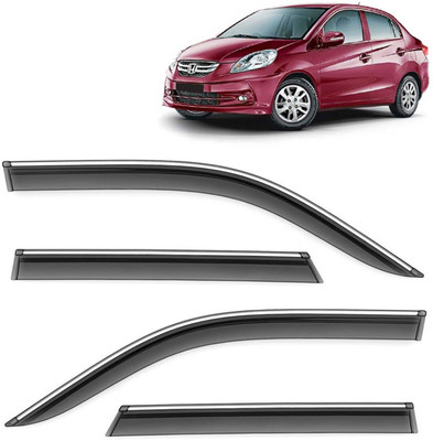 Kingsway For Non-convertibles Front, Rear Wind Deflector(Tinted Honda Amaze)