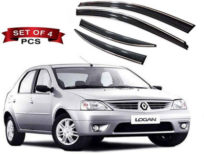 motobridge For Front, Rear Wind Deflector(Tinted Mahindra Logan)