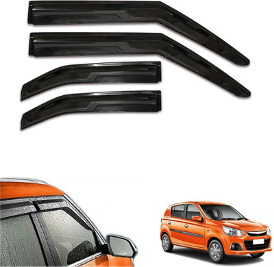 motobridge For Front, Rear Wind Deflector(Tinted Maruti Alto K10)
