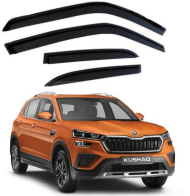 Ds enterprise For Non-convertibles Front, Rear Wind Deflector(Tinted Skoda NA)