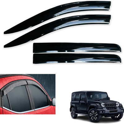 PEEPS STORE For Non-convertibles Front, Rear Wind Deflector(NA MAHINDRA Thar)