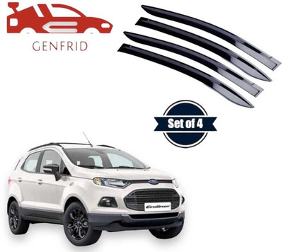 GENFRID For Non-convertibles Front Wind Deflector(Tinted Ford Ecosport)