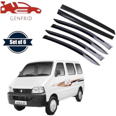 GENFRID For Non-convertibles Front Wind Deflector(Tinted Maruti Eeco)