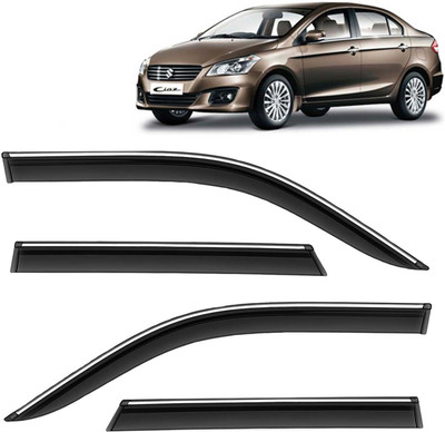 Kingsway For Non-convertibles Front, Rear Wind Deflector(Tinted Maruti Ciaz)