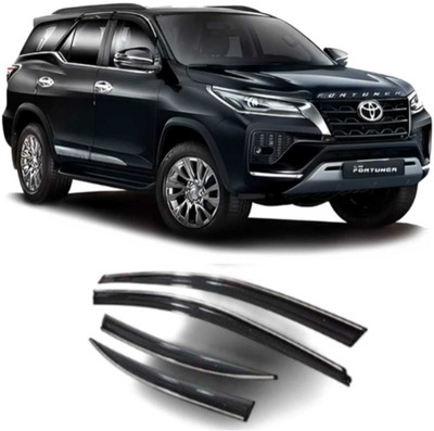MOTOSHIELD For Non-convertibles Front Wind Deflector(Tinted Toyota Fortuner)