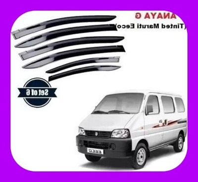 ANiiTEK For Non-convertibles Front, Rear Wind Deflector(Tinted Maruti Eeco)