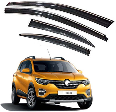 Auto E-Shopping For Convertibles Front, Rear Wind Deflector(Tinted Renault Triber RXE)