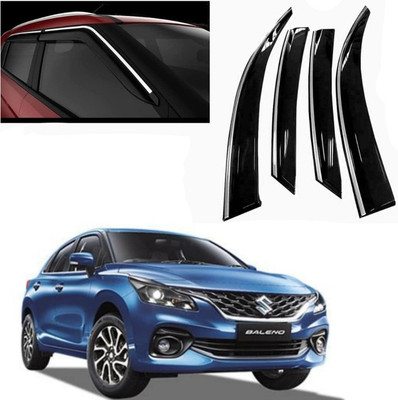 Ds enterprise For Non-convertibles Front, Rear Wind Deflector(Tinted Maruti Baleno)