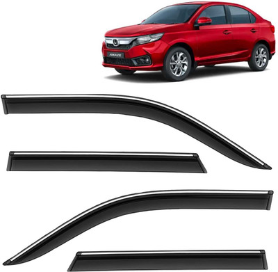 Kingsway For Non-convertibles Front, Rear Wind Deflector(Tinted Honda Amaze)