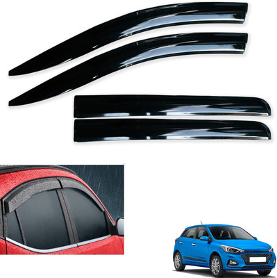 PEEPS STORE For Non-convertibles Front, Rear Wind Deflector(NA Hyundai Elite i20 Magna 1.2)