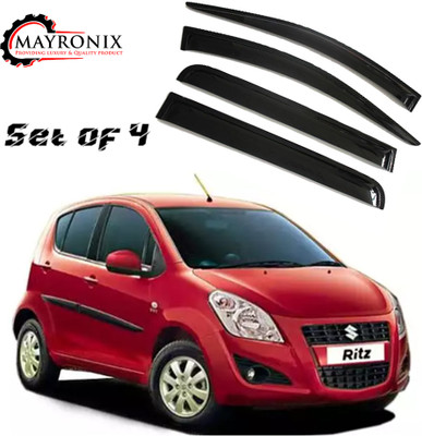 Mayronix For Non-convertibles Front, Rear Wind Deflector(Tinted Maruti Ritz)