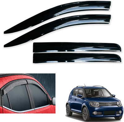 PEEPS STORE For Non-convertibles Front, Rear Wind Deflector(NA Maruti Ignis 1.2 AMT Alpha Petrol)