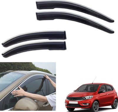 motobridge For Non-convertibles Front, Rear Wind Deflector(Tinted Tata Tiago 1.2 Revotron XM)