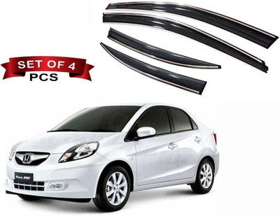 motobridge For Front, Rear Wind Deflector(Tinted Honda City i VTEC E)