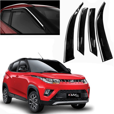 Ds enterprise For Non-convertibles Front, Rear Wind Deflector(Tinted MAHINDRA KUV 100)