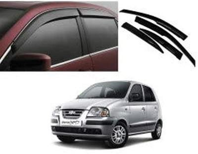motobridge For Front, Rear Wind Deflector(Maruti Santro Xing GL)