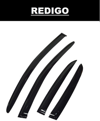 Autoxygen For Non-convertibles Front, Rear Wind Deflector(Datsun Redi GO A)