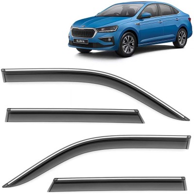 Kingsway For Non-convertibles Front, Rear Wind Deflector(Tinted Skoda NA)