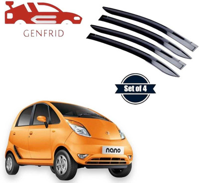 GENFRID For Non-convertibles Front Wind Deflector(Tinted Tata Nano)
