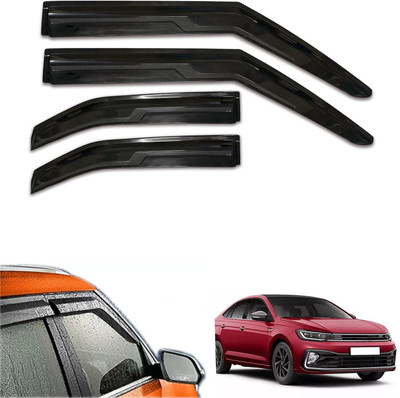 motobridge For Non-convertibles Front, Rear Wind Deflector(Tinted Volkswagen NA)