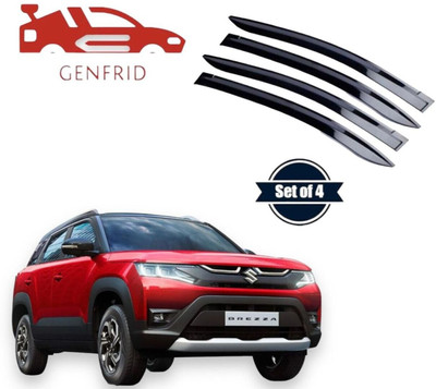GENFRID For Non-convertibles Front Wind Deflector(Tinted Maruti Vitara Brezza LDi)