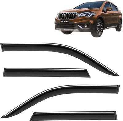 Kingsway For Non-convertibles Front, Rear Wind Deflector(Tinted Maruti S-Cross)