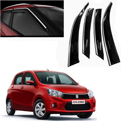 Ds enterprise For Non-convertibles Front, Rear Wind Deflector(Tinted Maruti Celerio)