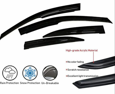 VIZOLT For Non-convertibles Front Wind Deflector(Tinted Maruti Swift Dzire LDI)