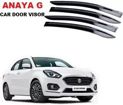 ANiiTEK For Non-convertibles Front, Rear Wind Deflector(NA Maruti Swift Dzire)
