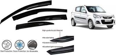 motobridge For Front, Rear Wind Deflector(Tinted Maruti Alto K10)