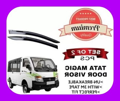 ANiiTEK For Non-convertibles Front, Rear Wind Deflector(Tinted Tata NA)
