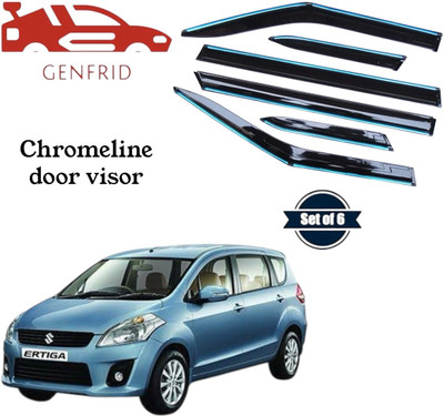 GENFRID For Non-convertibles Front Wind Deflector(Tinted Maruti Ertiga)