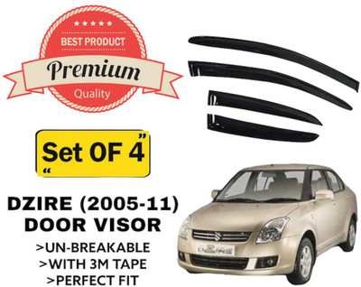 Dylon For Non-convertibles Front Wind Deflector(Tinted Maruti Swift Dzire)