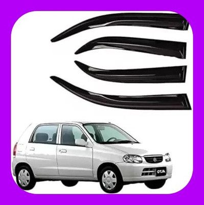 ANiiTEK For Non-convertibles Front, Rear Wind Deflector(Tinted Maruti Alto)