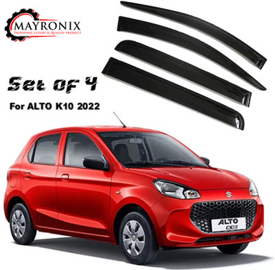Mayronix For Non-convertibles Front, Rear Wind Deflector(Tinted Maruti Alto K10)