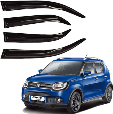motobridge For Non-convertibles Front, Rear Wind Deflector(Clear Maruti Ignis 1.3 Zeta, Ignis 1.3 AMT Delta, Ignis 1.3 AMT Alpha)