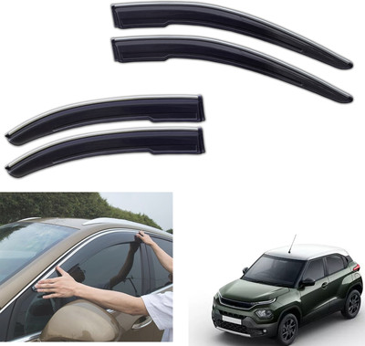 PEEPS STORE For Non-convertibles Front, Rear Wind Deflector(Tinted Tata NA)