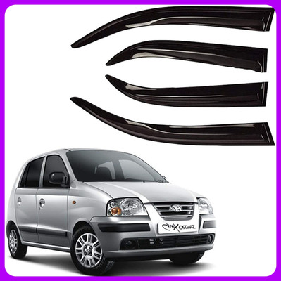 ANiiTEK For Convertibles Front, Rear Wind Deflector(Tinted Maruti Santro Xing)