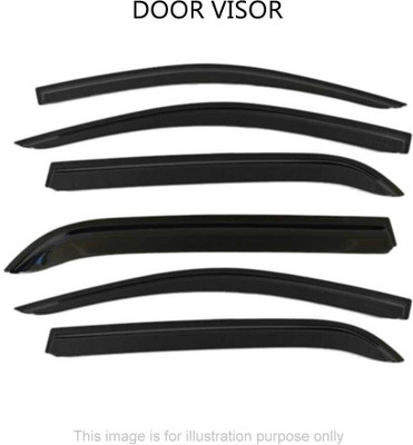 ANiiTEK For Rear, Front Wind Deflector(Tinted Maruti Ertiga)