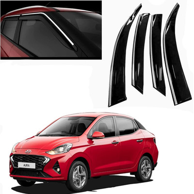 Ds enterprise For Non-convertibles Front, Rear Wind Deflector(Tinted HYUNDAI NA)