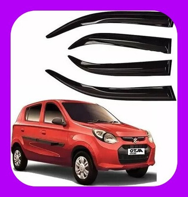 ANiiTEK For Non-convertibles Front, Rear Wind Deflector(Clear Maruti Alto 800)