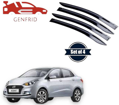GENFRID For Non-convertibles Front Wind Deflector(Tinted Hyundai Xcent)
