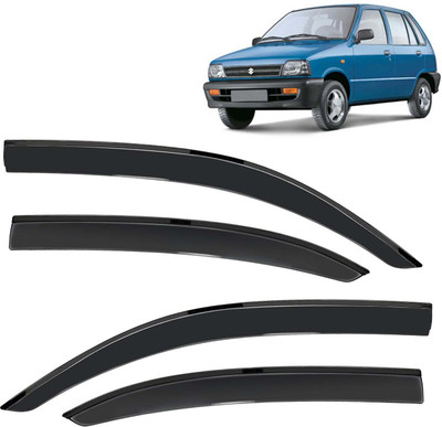 Kingsway For Non-convertibles Front, Rear Wind Deflector(Tinted Maruti 800)