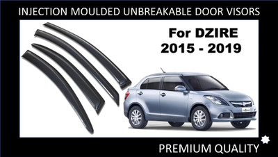 GAURIENTERPRIES For Non-convertibles Front, Rear Wind Deflector(Tinted Maruti Swift Dzire)