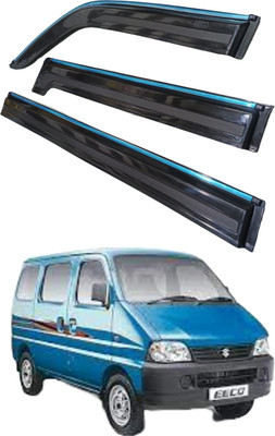 Flipin For Non-convertibles Front Wind Deflector(Tinted Maruti Eeco)