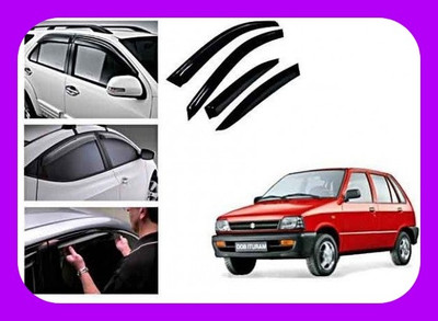 ANiiTEK For Front, Rear Wind Deflector(Maruti 800 AC BSIII)