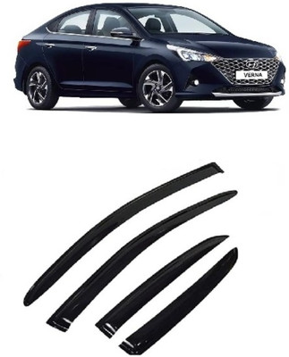 MOTOSHIELD For Non-convertibles Front, Rear Wind Deflector(Tinted HYUNDAI Verna)
