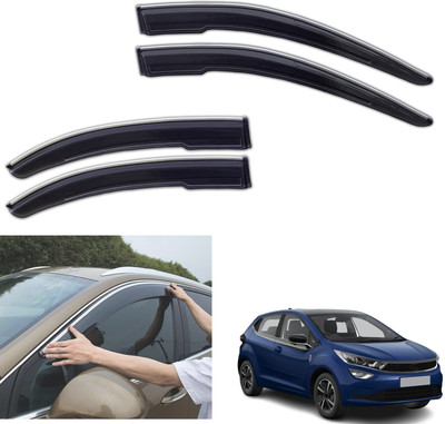 PEEPS STORE For Non-convertibles Front, Rear Wind Deflector(Tinted Tata Altroz XE Diesel)